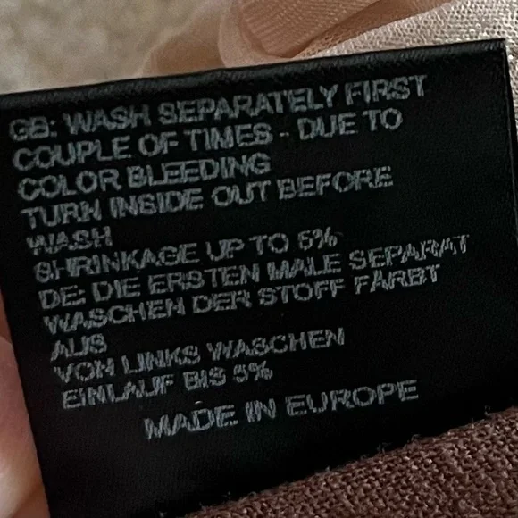 ADEPTT LINEN MAXI DRESS WITH LARGE FRONT POCKETS AND SHEER CHIFFON SIDES MODERN - Picture 8 of 13